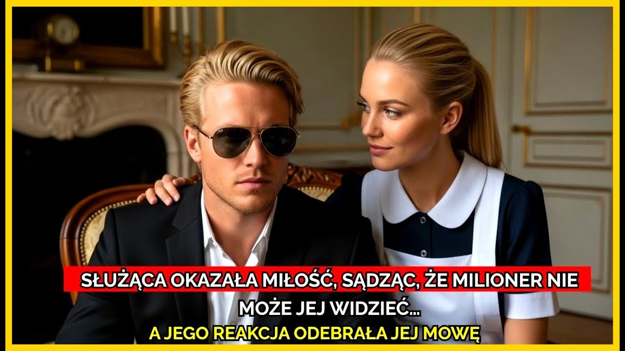 Służąca okazała miłość, sądząc, że milioner nie może jej widzieć… a jego reakcja odebrała jej mowę.