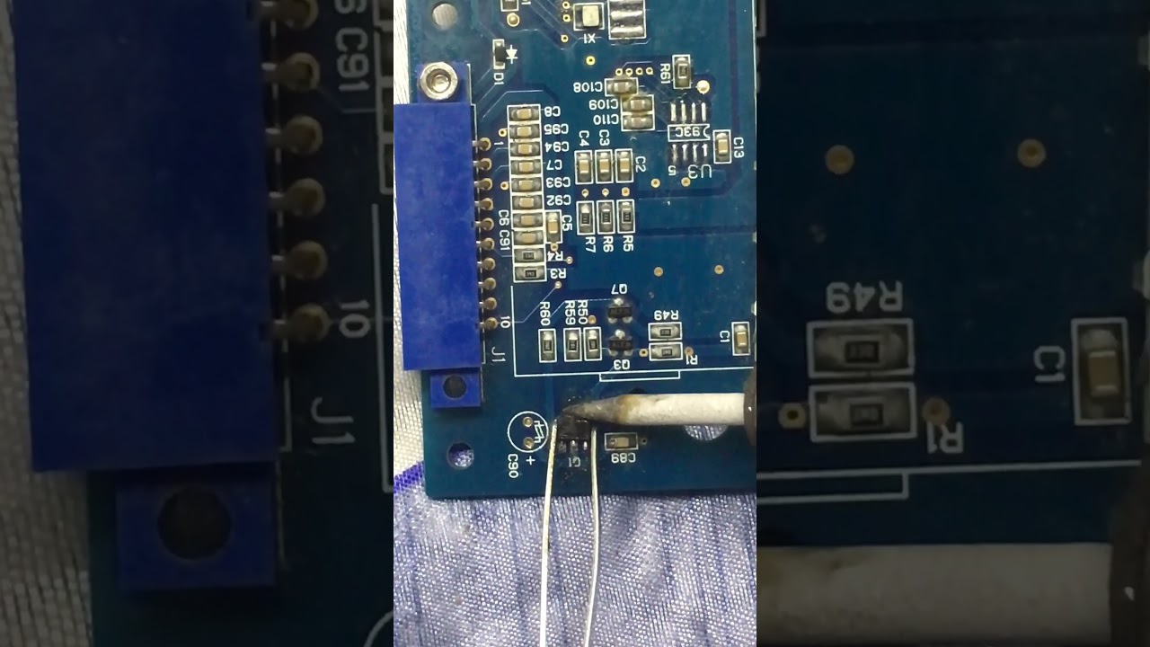 Smd transistor soldering