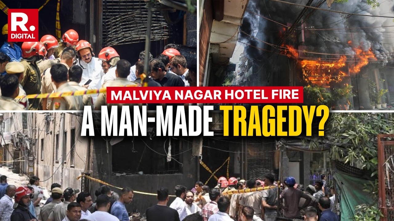 Ground Report: Inside Green Residency | Illegal BnB Next To Malviya Nagar Fire Hotel