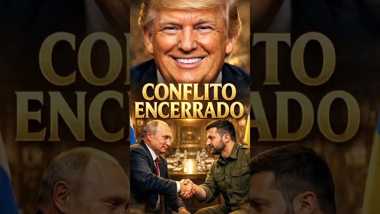 FIM DA GUERRA 🕊️ O acordo Trump Putin! #geopol&iacute;tica