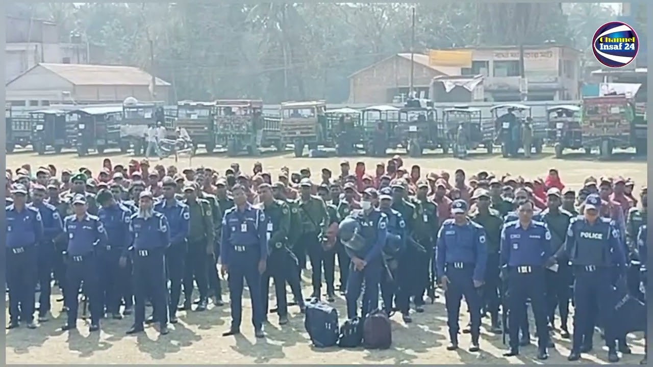রাত পোহালেই নির্বাচন, অধিক নিরাপত্তায় প্রশাসন 