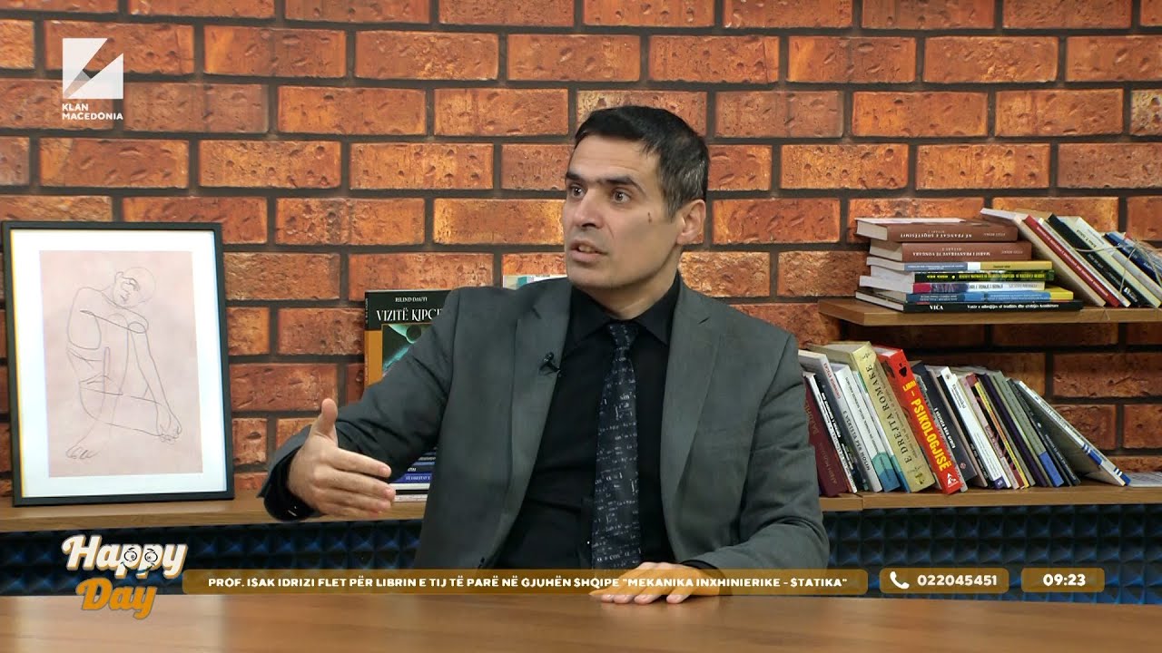 Prof. Isak Idrizi flet për librin e tij të parë në gjuhën shqipe 