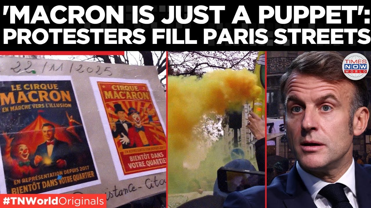 PARIS PROTESTS: Anti-Macron Chants Fill Paris As Yellow Vests Movement Resurfaces | Times Now World