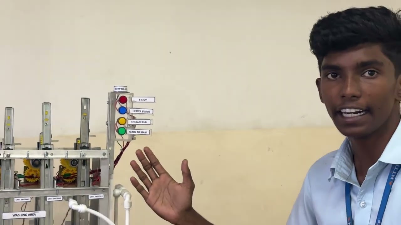Automatic tea glass washing machine 😎