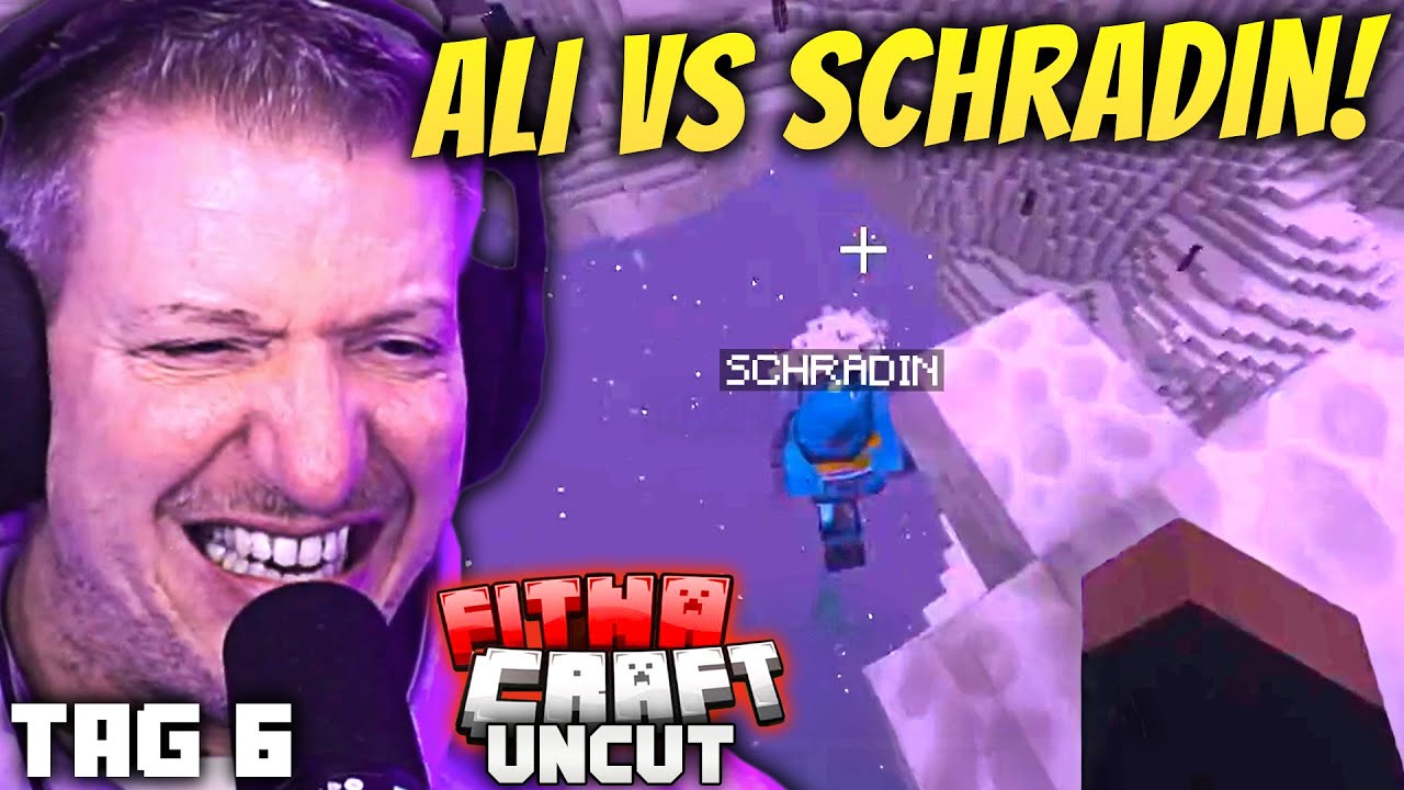 ALI hat mir ALLES GENOMMEN🤬😱 END ÖFFNUNG💀🤣 | SCHRADIN bei FITNACRAFT UNCUT #6