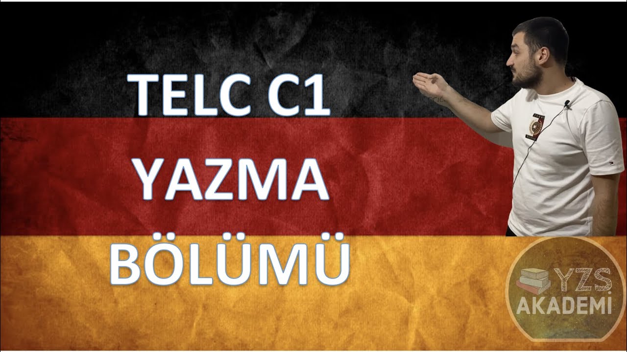 20 dakikada almanca  makale yazma (telc C1  yazma / schriftlicher Ausdruck)