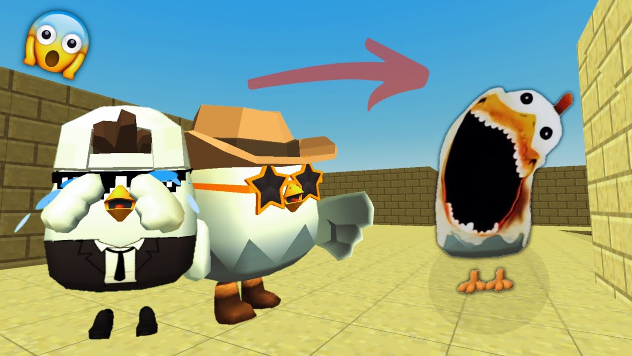 😱 WE SUMMONED SCARY ENTITY IN CHICKEN GUN ! @GeniusGamingWorldOFFICIAL СТРАШНОЙ СУЩНОСТИ В ЧИКЕН ГАН