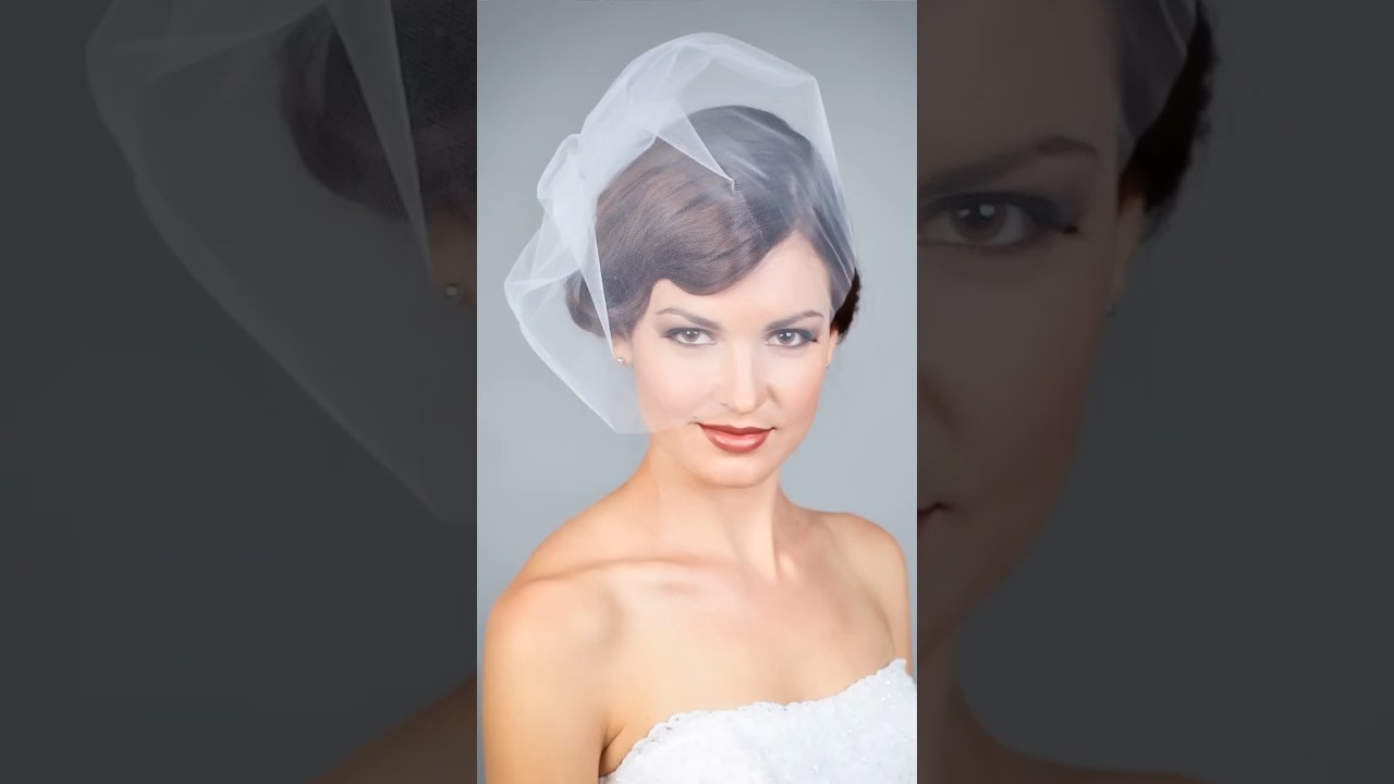 HOW TO MAKE AN ILLUSION BIRDCAGE BRIDAL VEIL