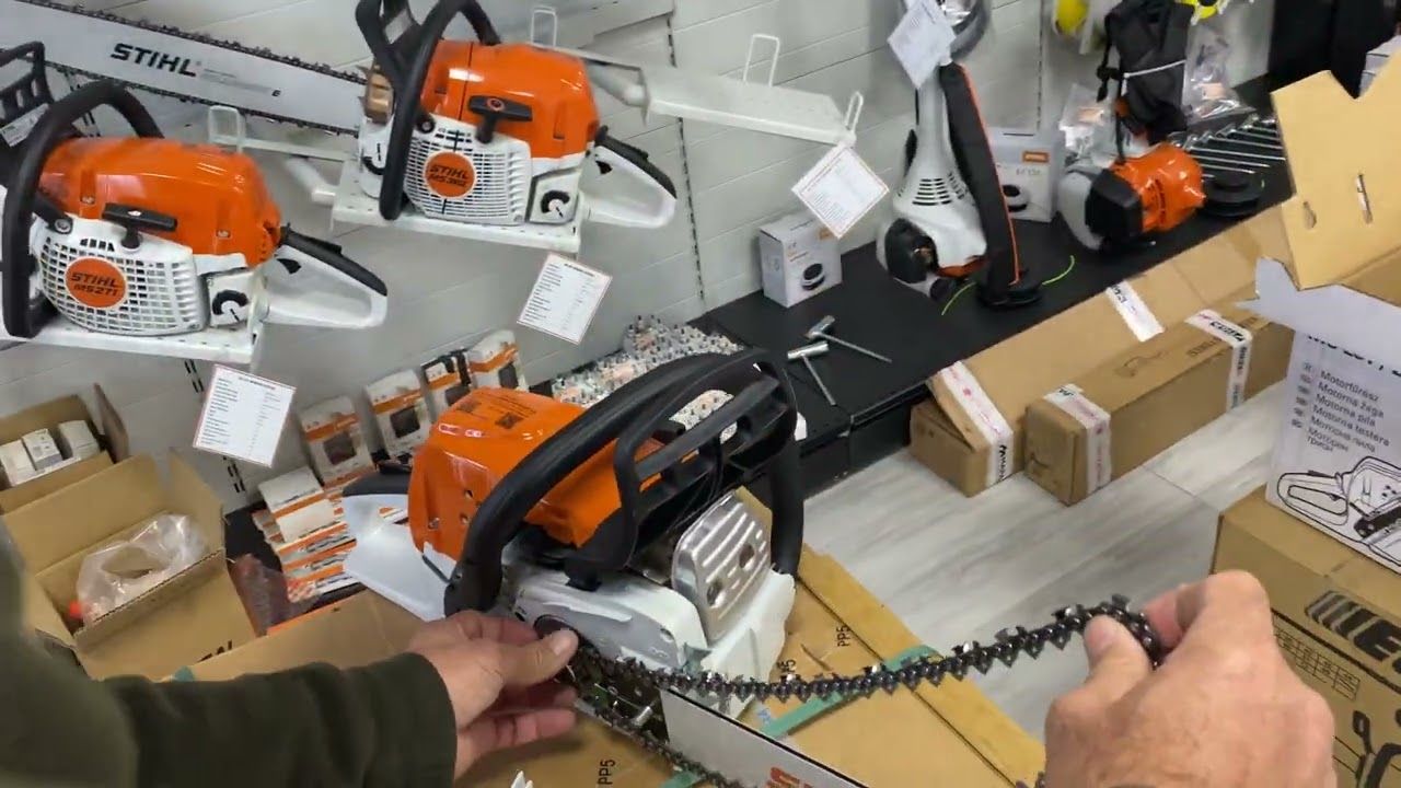 STIHL MS251 İlk Kurulumu