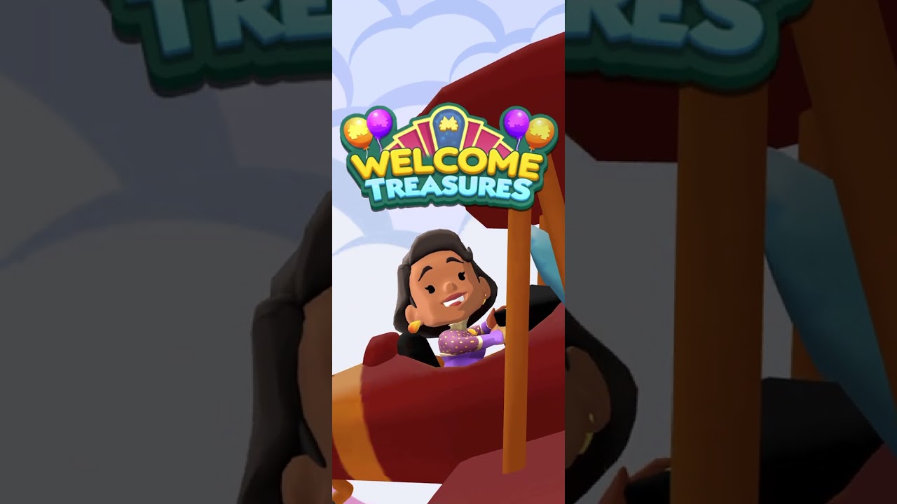 Monopoly go almost completed treasure event that I log back