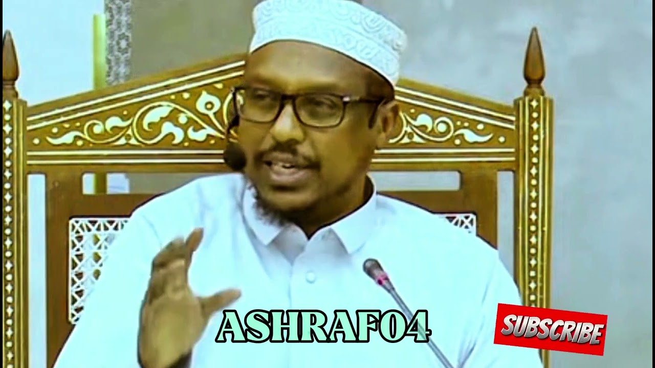 Sheekh mustafe qisada nabiga iyo ninki rer badiyaha dhax marti ila dhameso plz subscribe ♥️ 👌 