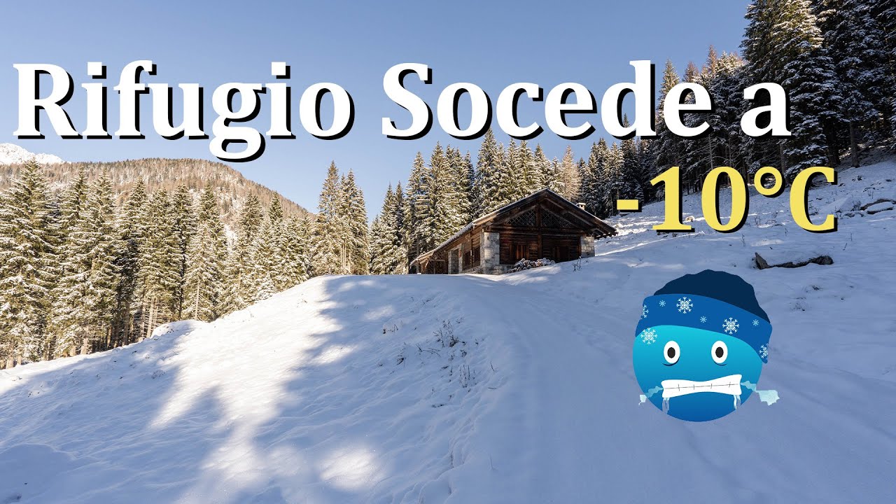 Rifugio Forestale Socede con la Neve - Caoria (TN) Lagorai
