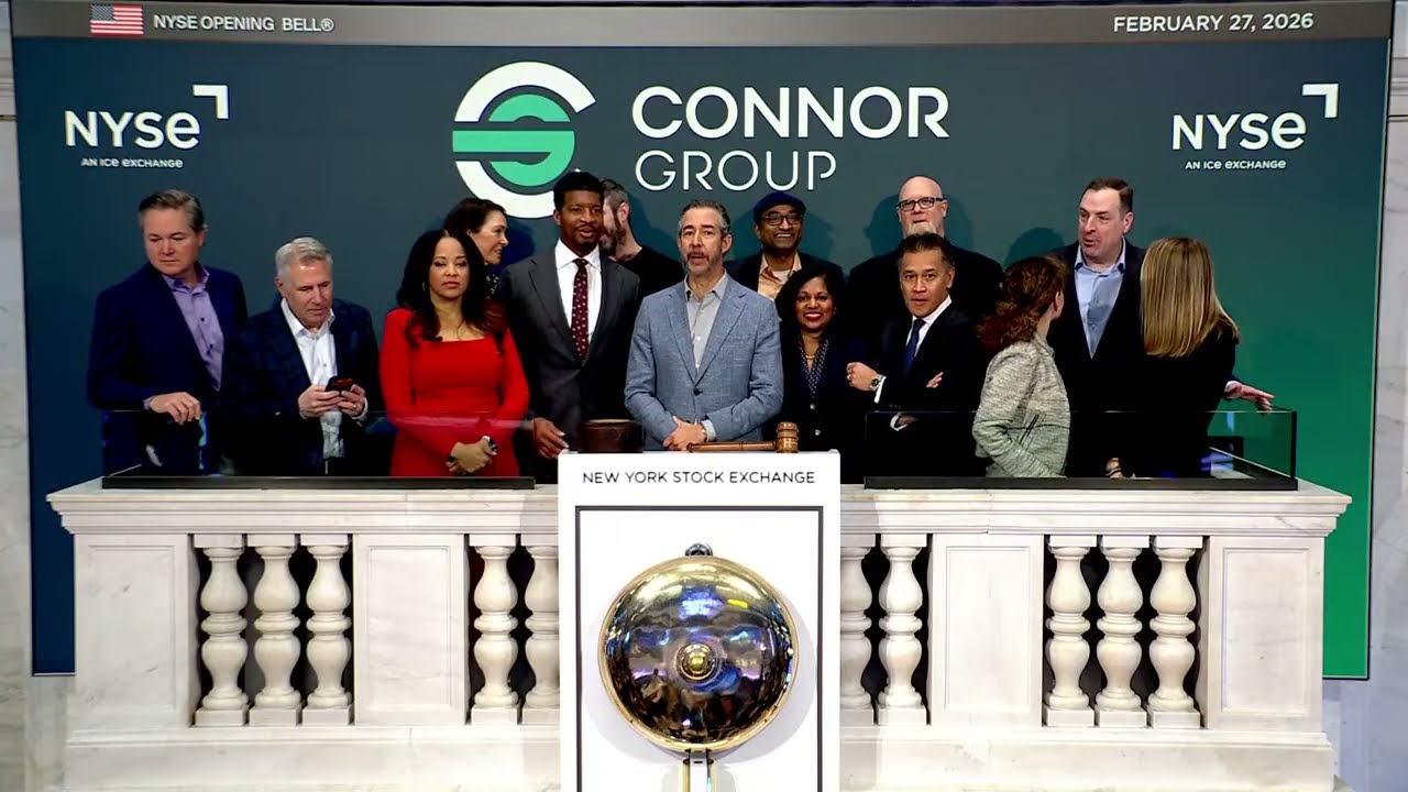 The NYSE welcomes Connor Group to celebrate the 13th Annual IPO Summit!
