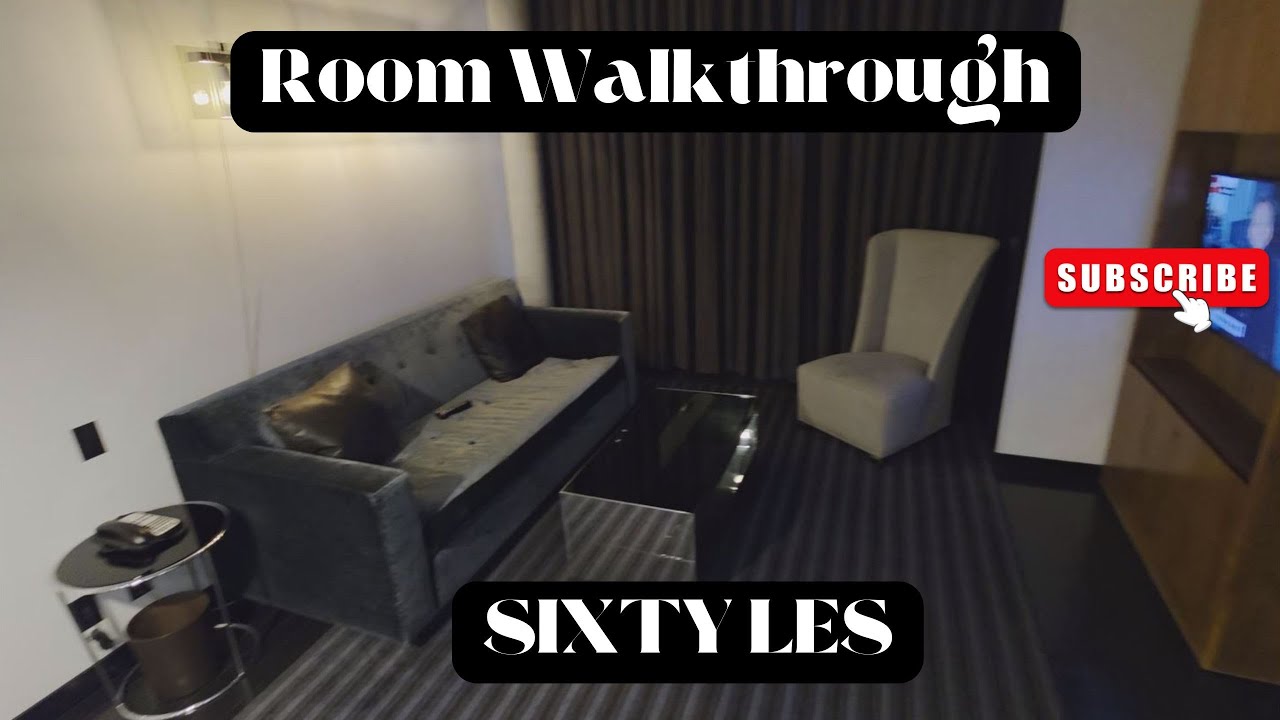 Sixty LES - King Suite Terrace | Walkthrough