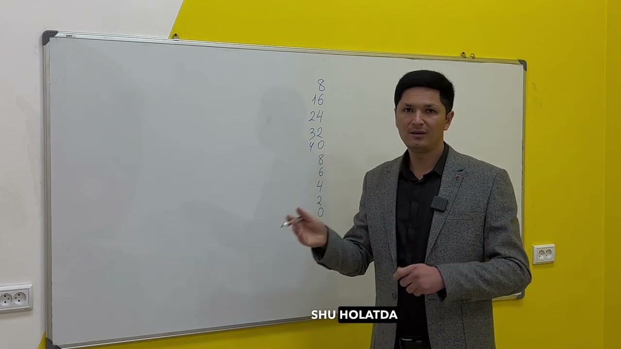 8 karrani oson yodlash