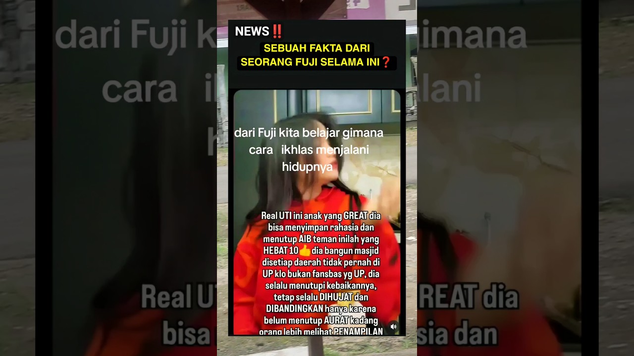 SEBUAH FAKTA DARI SEORANG FUJI❓#fujian #shortvideo #update #shorts #viral #trending #artis #gosip