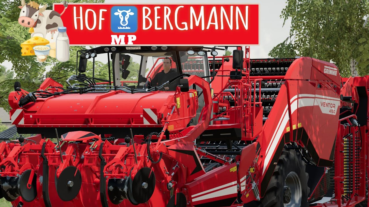LS22 HOF BERGMANN [MP] #64: XXL Kartoffel Ernte | FARMING SIMULATOR 22
