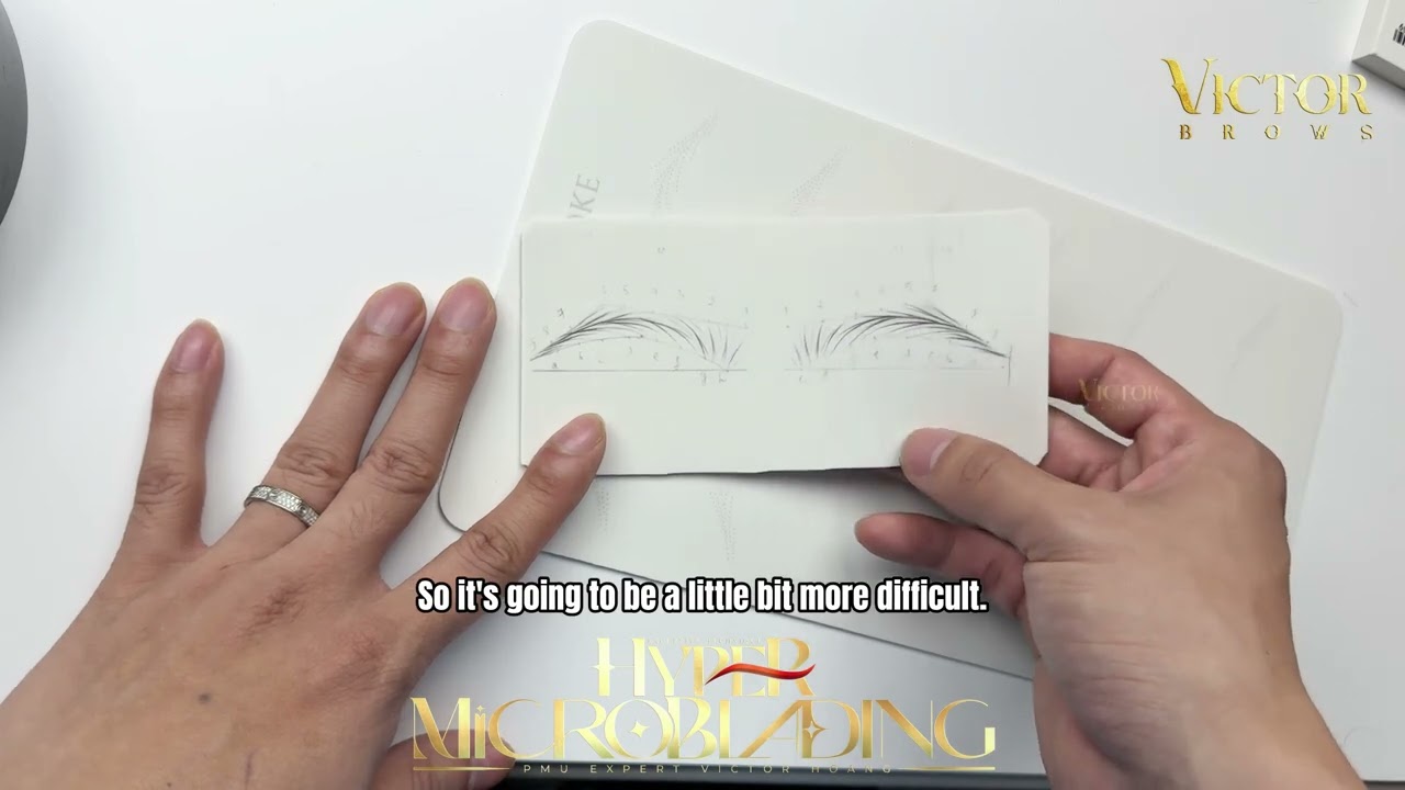 Lesson 15 – Skill: Drawing Balanced Brow Frames in Just 2 Minutes #victorhoang