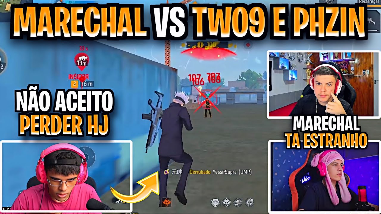 2x2 VALENDO DINHEIRO! 💰 TWO9 & PHZIN vs MARECHAL & LUKAZIN