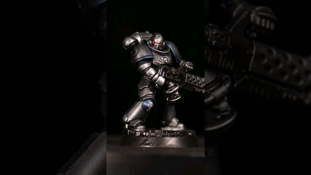 Painting The Easiest Space Marine Scheme!