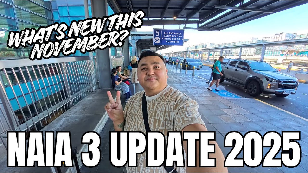 NAIA Terminal 3 UPDATE November 2025 | NEW Changes, New Shops & Full Walkthrough!
