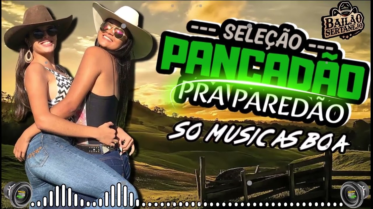 🛑 MEGA PANCADÃO SERTANEJO - PRA PAREDÃO GRAVE FORTE - Só As Melhores -  BY EDIRLEISON RODRIGUES