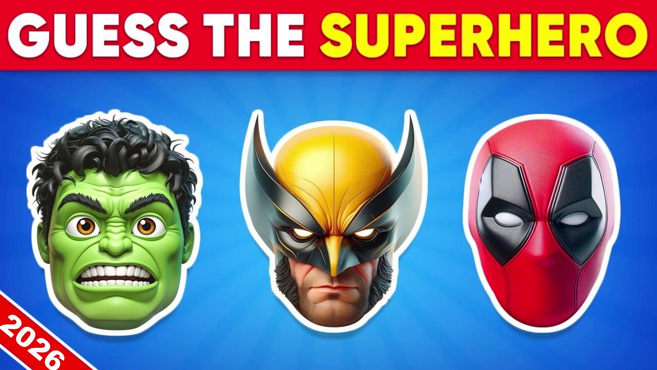Can You Guess The Superhero By Emoji? 🕷🦸 Marvel & DC Superheroes Emoji Quiz