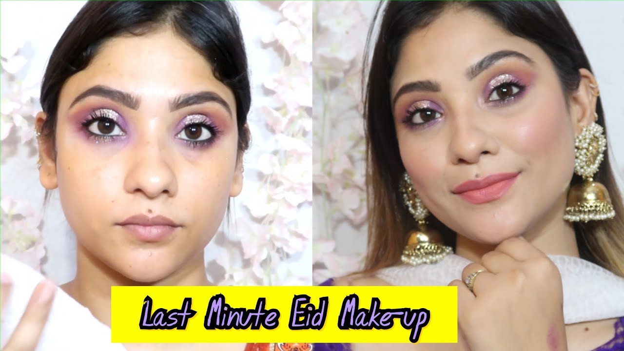 Last Minute Eid makeup || step by step tutorial || #EIDMUBARKA Series