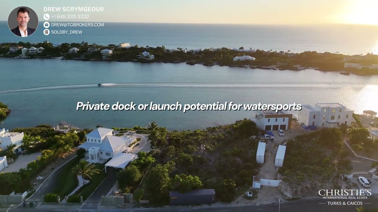 Rare Silly Creek Waterfront Parcel | Build Your Future in Turks & Caicos