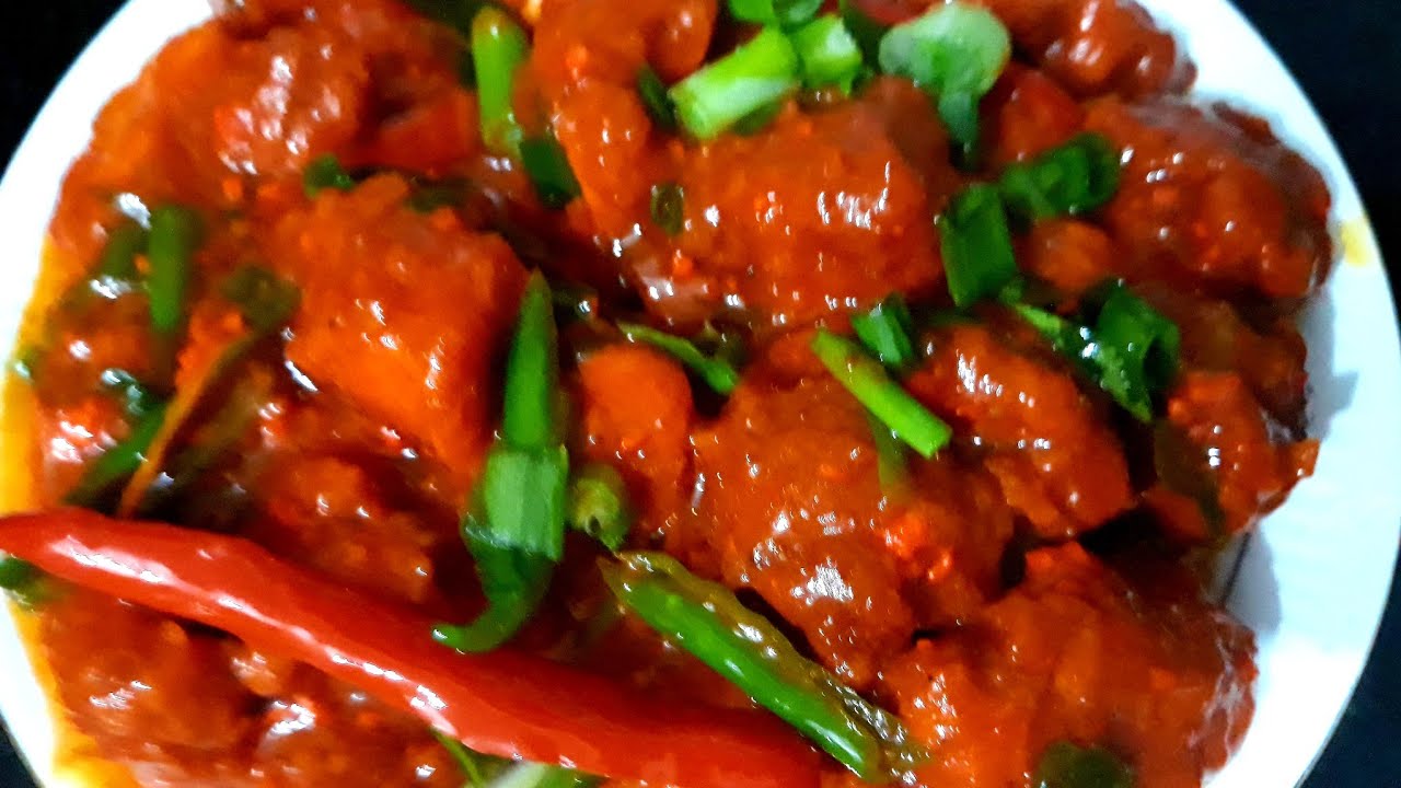 Chicken 65 with gravy easy way yummy  recipe