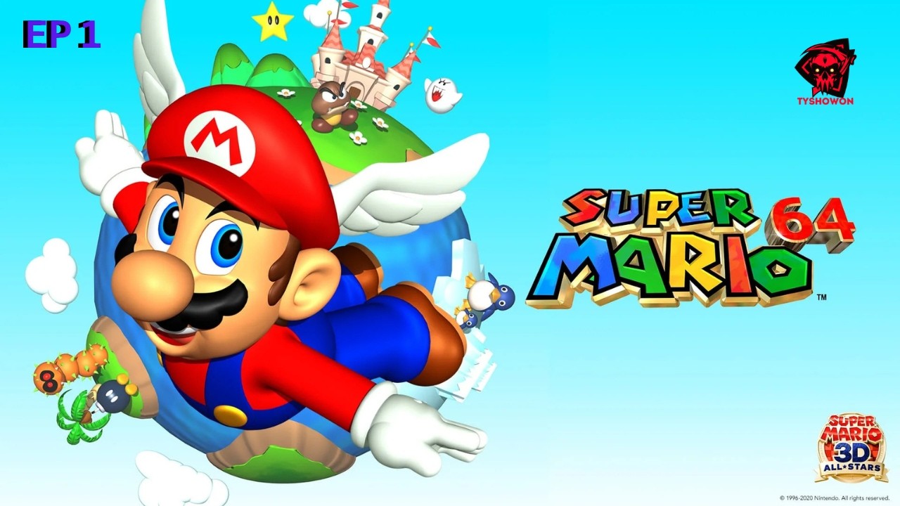 Super mario 64 ep 1- A blast from the past