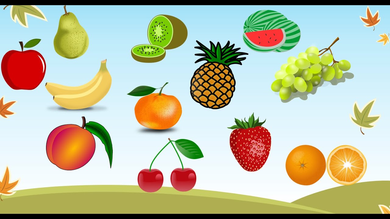 Das Obst! Lernvideo Deutsch f&uuml;r Kleinkinder!