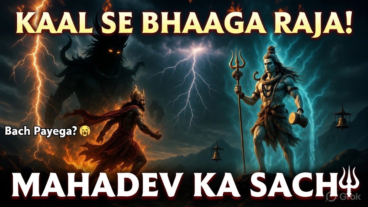 Mysterious|🔥Kaal Se Bhaagne Wale Raja Ki Kahani|Shiv Ji Ka Adbhut Updesh|Powerful Mythological Story