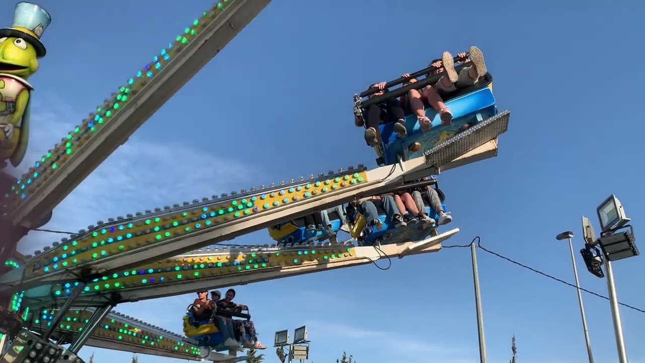 Saltamontes feria de santa faz🎢🎢