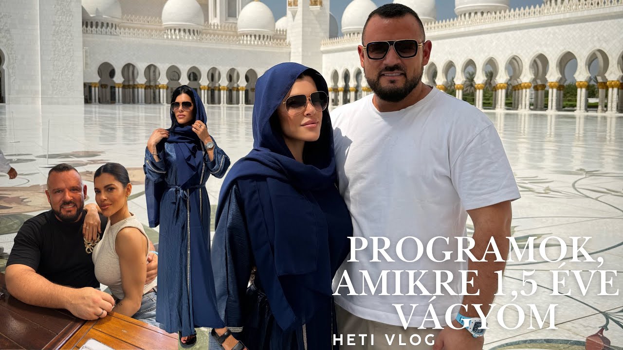 PROGRAMOK, AMIKRE 1,5 ÉVE VÁRTAM | HETI VLOG | BALOG VIKI