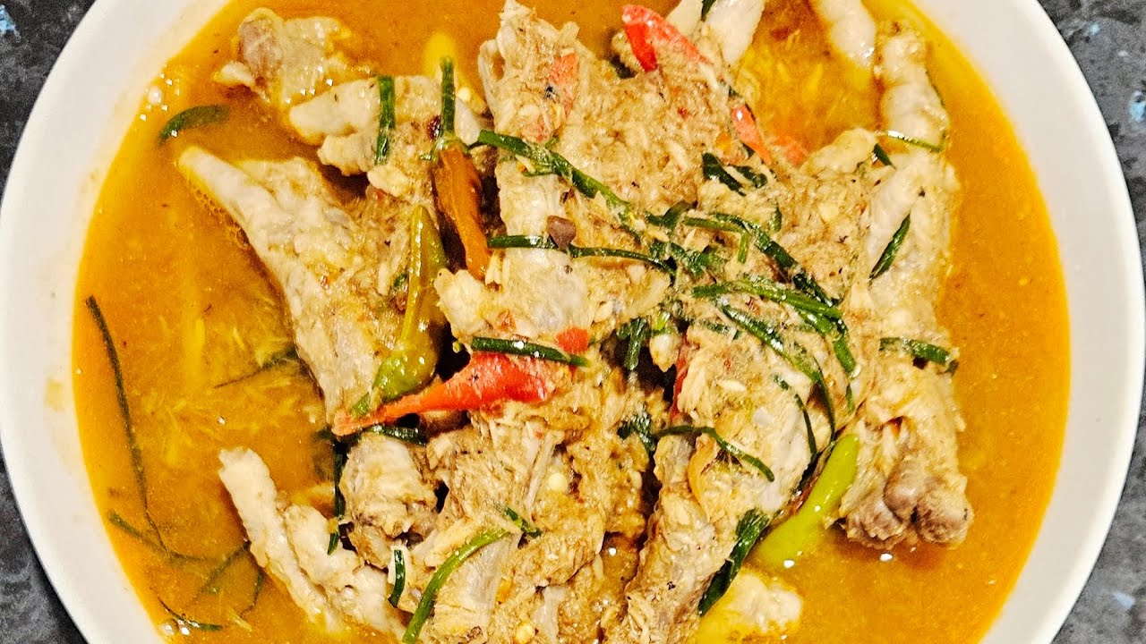ขนมจีนน้ำยาปลากระป๋องใส่ตีนไก่สูตรง่ายๆในต่างแดน (ทำตามวัตถุดิบที่มี) #ทำกับข้าวกินเอง #cooking 