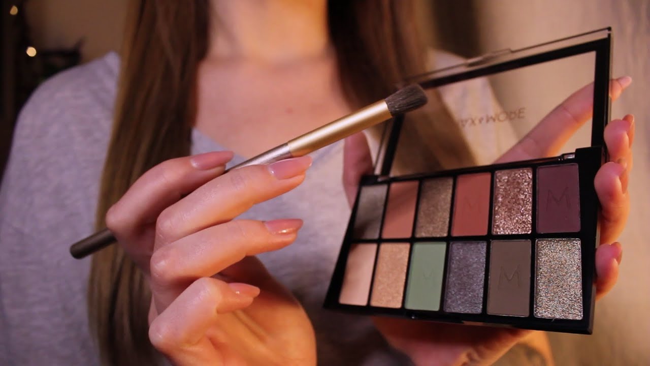 ASMR Doing Your Makeup For Sleep 💤 Layered sounds, no talking, gentle personal attention
