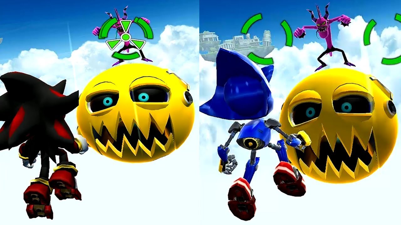 Sonic Dash SHADOW VS METAL SONIC Android iPad iOS Gameplay