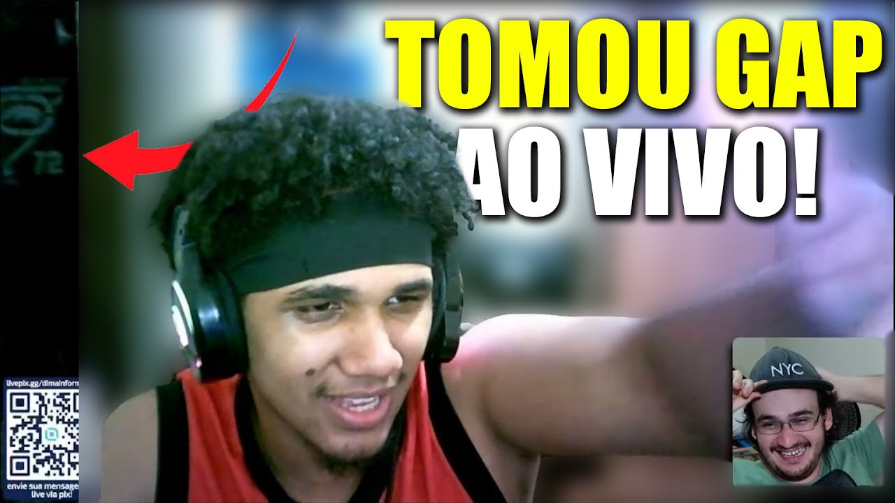 YOUTUBER DE EXTREMO SUCESSO TOMA GAP AO VIVO DO PAI, CONFIRA!