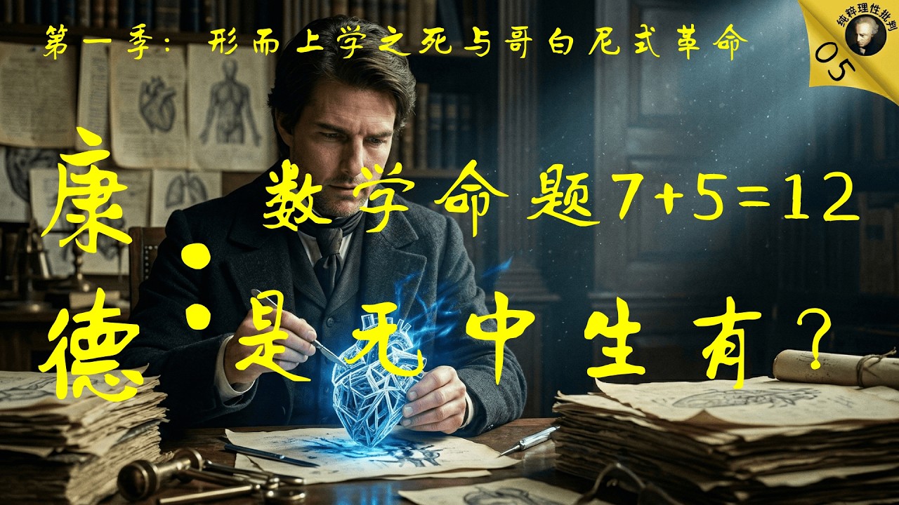 AI運算再快也無法產生「新知識」？康德200年前的預言，無情擊碎了計算機的純邏輯神話（純粹理性批判 05 第一季終）