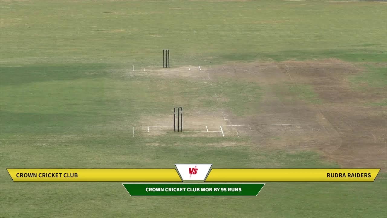 NEXGEN CORPORATE LEAUGE SEASON 12 RUDRA RIDERS vs CROWN CRICKET CLUB