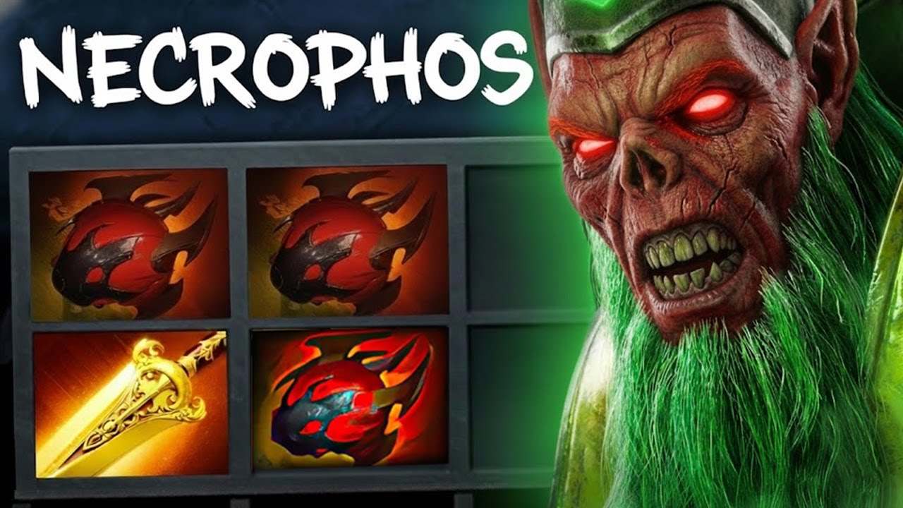 Raid Boss Necrophos Is BACK 💀 | 3 Hearts + Radiance Mid Dota 2