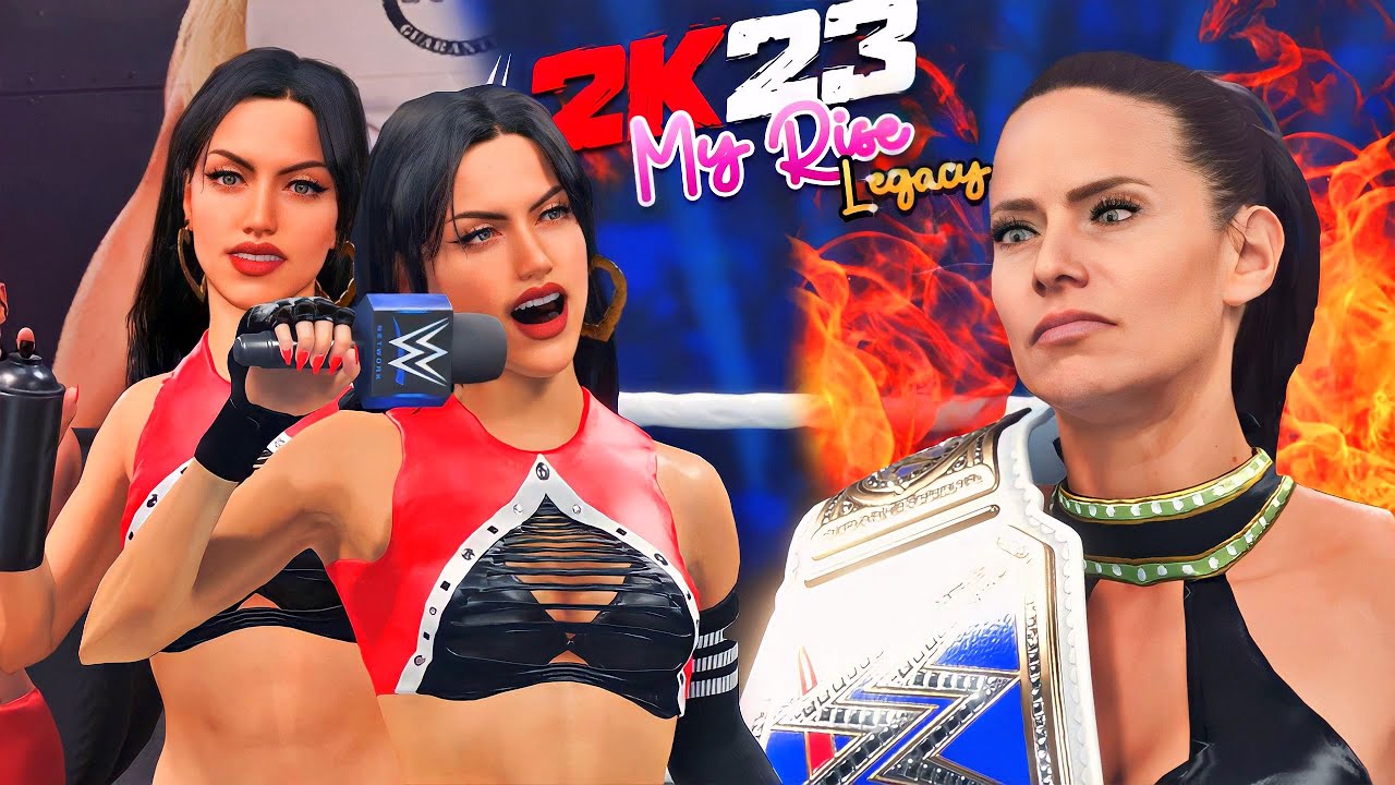 КОНЕЦ НАСЛЕДИЯ МОЕЙ ТЁТЁ! Наконец-то всё кончено.. | WWE 2K23 МАЙРАЙЗ (НАСЛЕДИЕ) - КОНЕЦ
