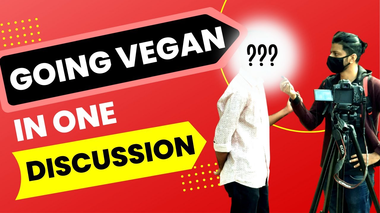 Indian Street Vegan Debate | Will she be convinced? | Go Vegan | Greed ya Need
