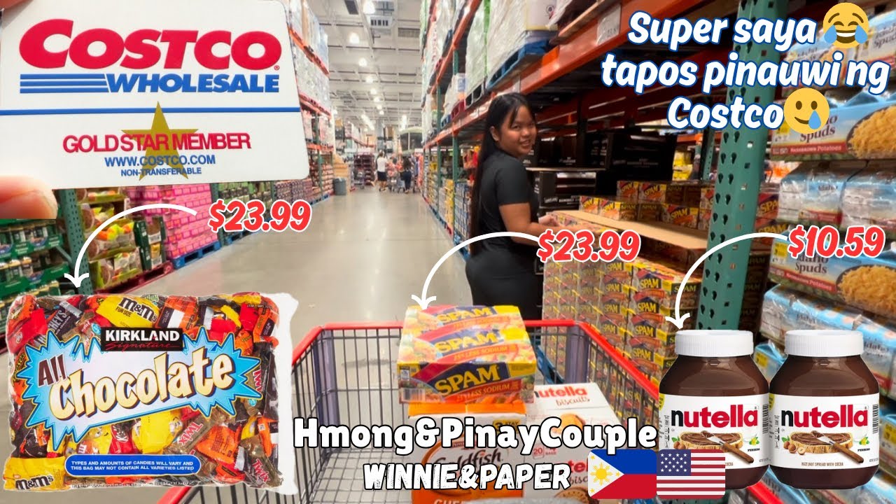 GROCERY IN COSTCO FOR MY BALIKBAYAN BOX IN THE 🇵🇭| Winnie&Paper