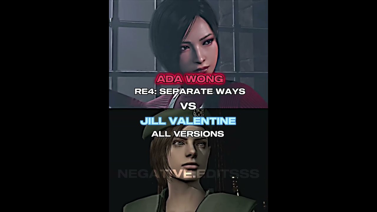 Ada Wong (Separate Ways) vs Jill Valentine (All Versions) | Battle