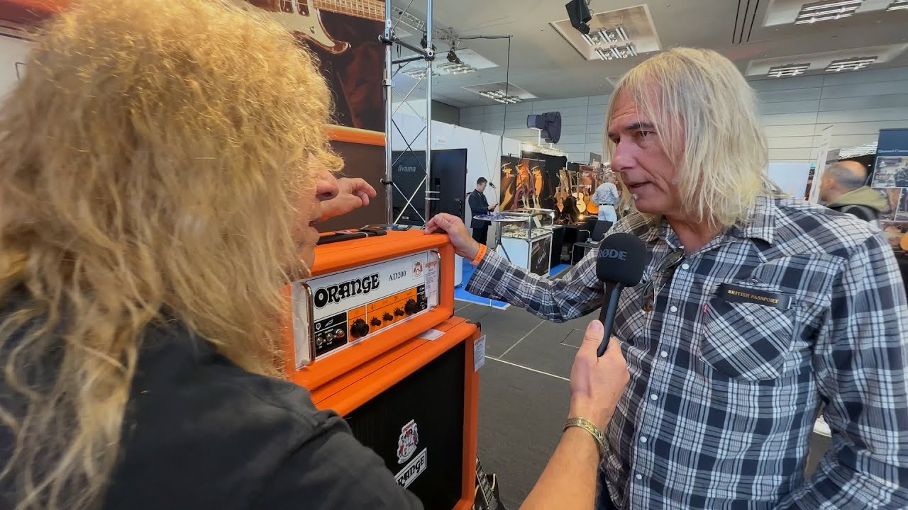 Orange’s lead amp designer and Technical Director, Ade Emsley talks at Guitar Summit 2024.