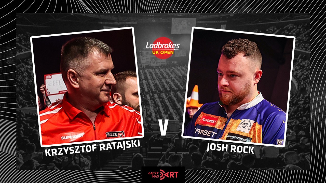 🔴 LIVE UK OPEN: Ratajski 🆚 Rock