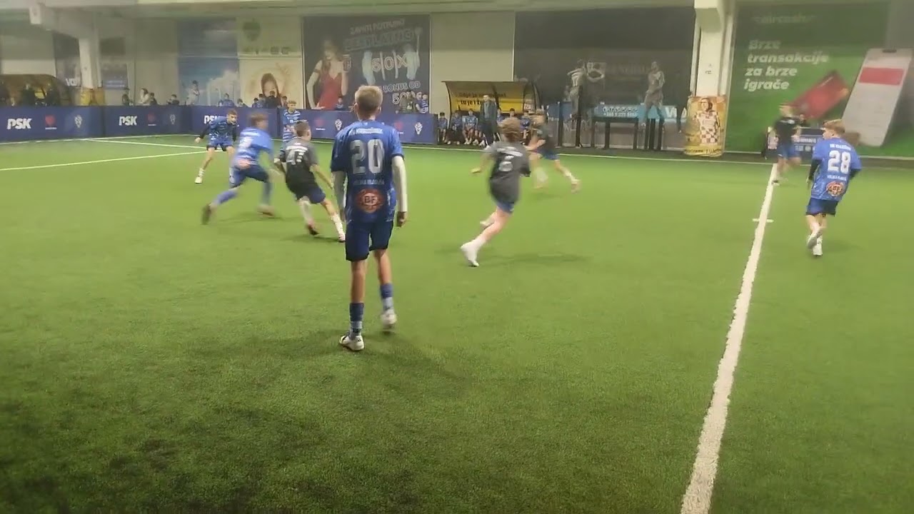19.12.2025. godine; WINTER TROPHY ZAGREB KIDS U13; ŠF Šampion Brčko - Krajišnik Velika Kladuša 4:0