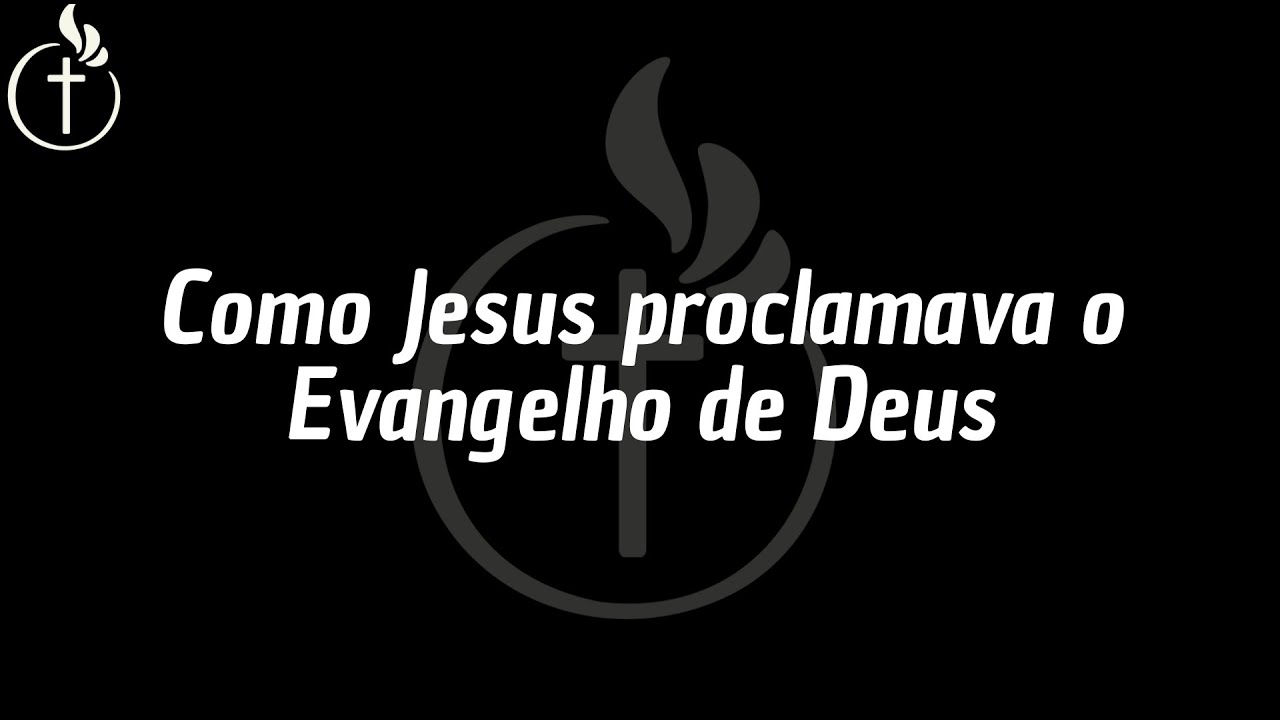Culto 01/02 - Como Jesus proclamava o Evangelho de Deus - Rev. Manoel Leandro